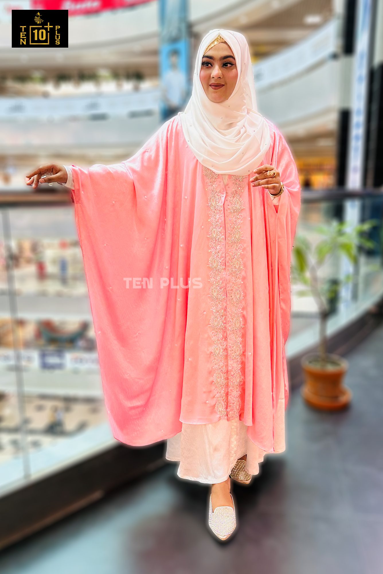 Karchupi Cape With Hijab (কারচুপি ক্যাপ সাথে হিজাব) - Image 15