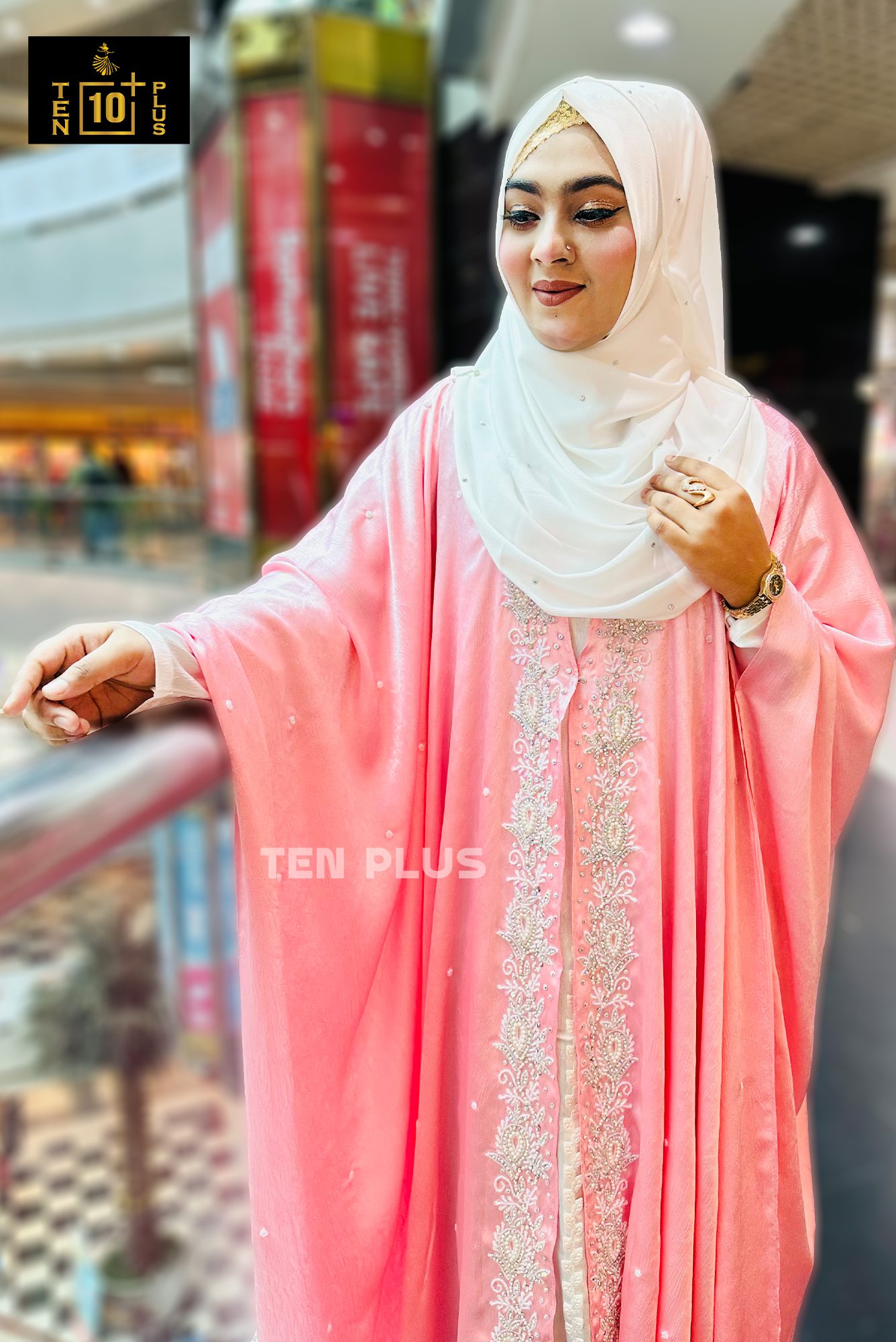 Karchupi Cape With Hijab (কারচুপি ক্যাপ সাথে হিজাব) - Image 14