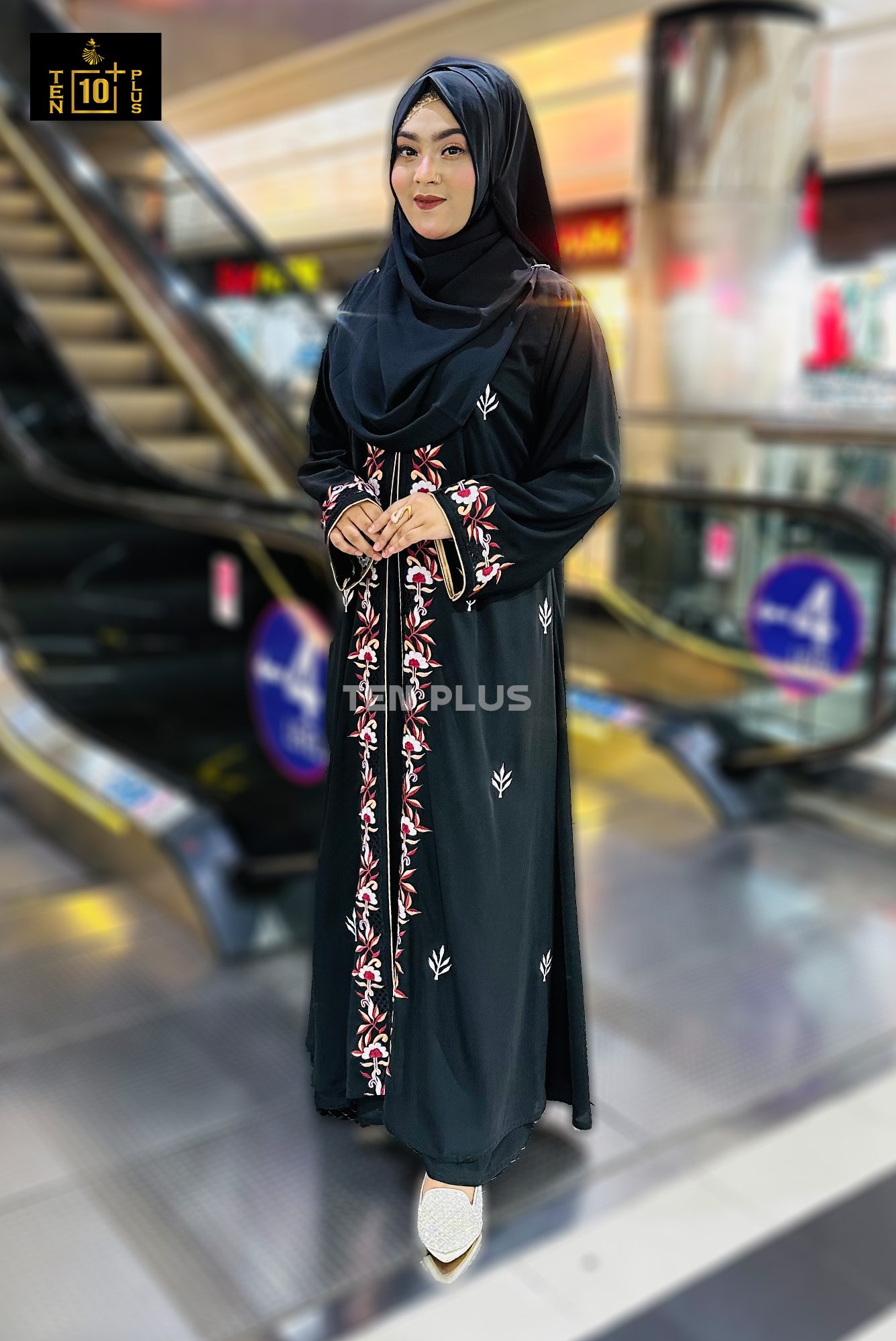 Embroidery Kimonu With Hijab (এমব্রয়ডারি কিমোনু সাথে হিজাব) - Image 7