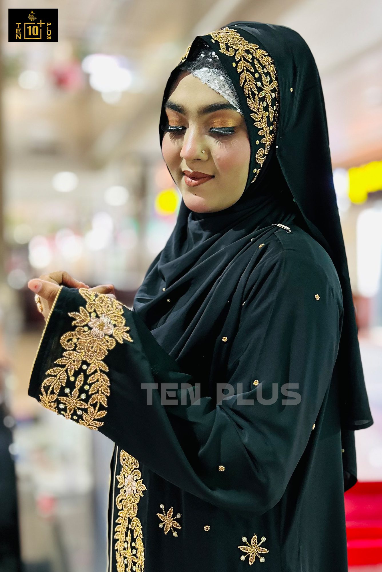 Karchupi Kimonu With Hijab (কারচুপি কিমোনু সাথে হিজাব) - Image 2