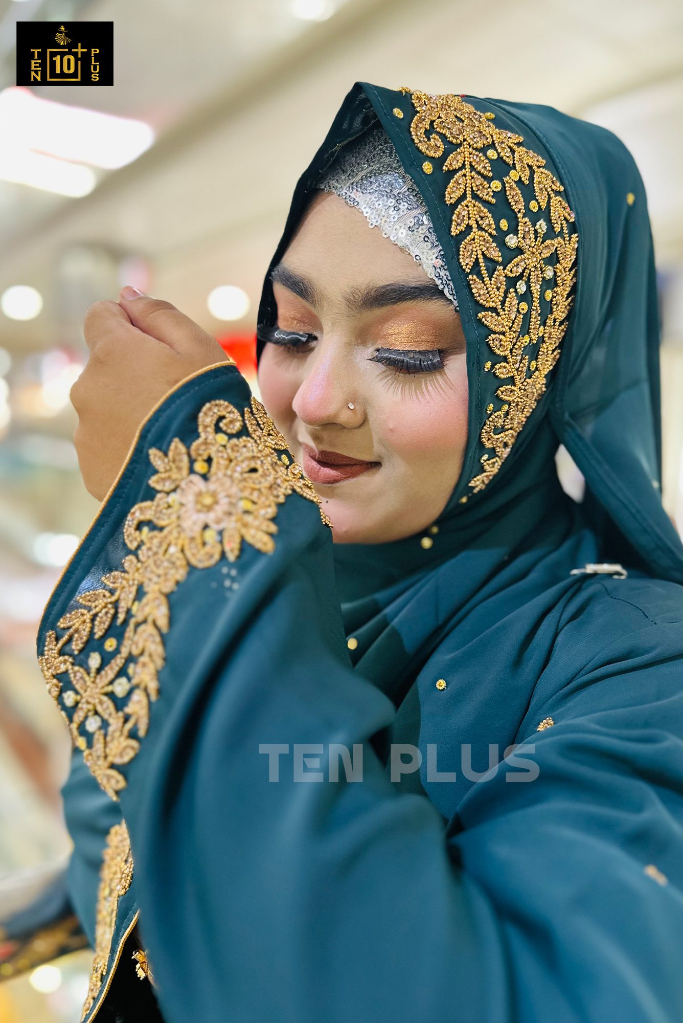 Karchupi Kimonu With Hijab (কারচুপি কিমোনু সাথে হিজাব) - Image 6