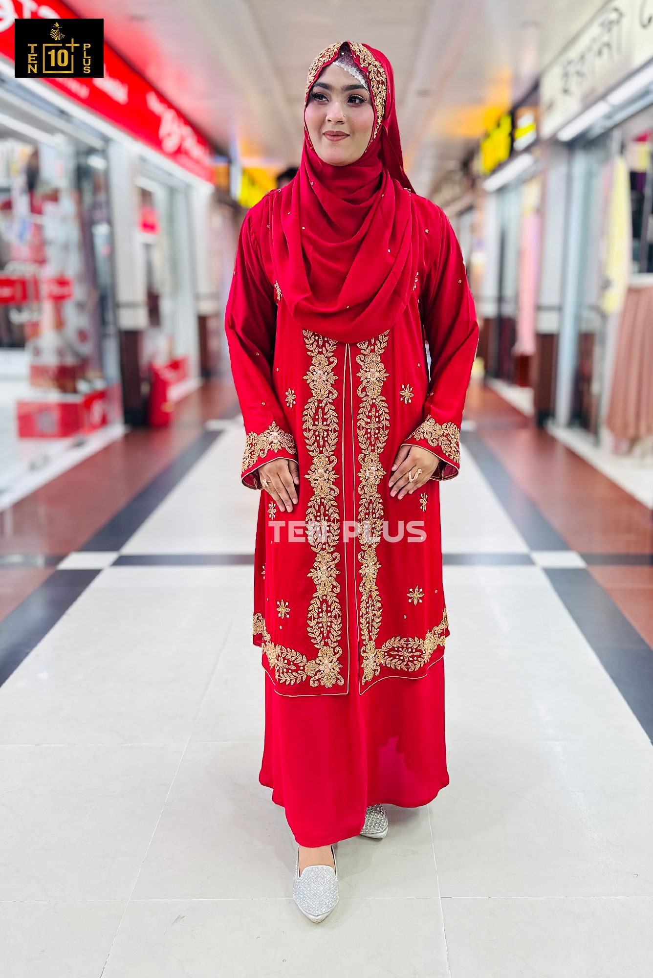 Karchupi Kimonu With Hijab (কারচুপি কিমোনু সাথে হিজাব) - Image 5