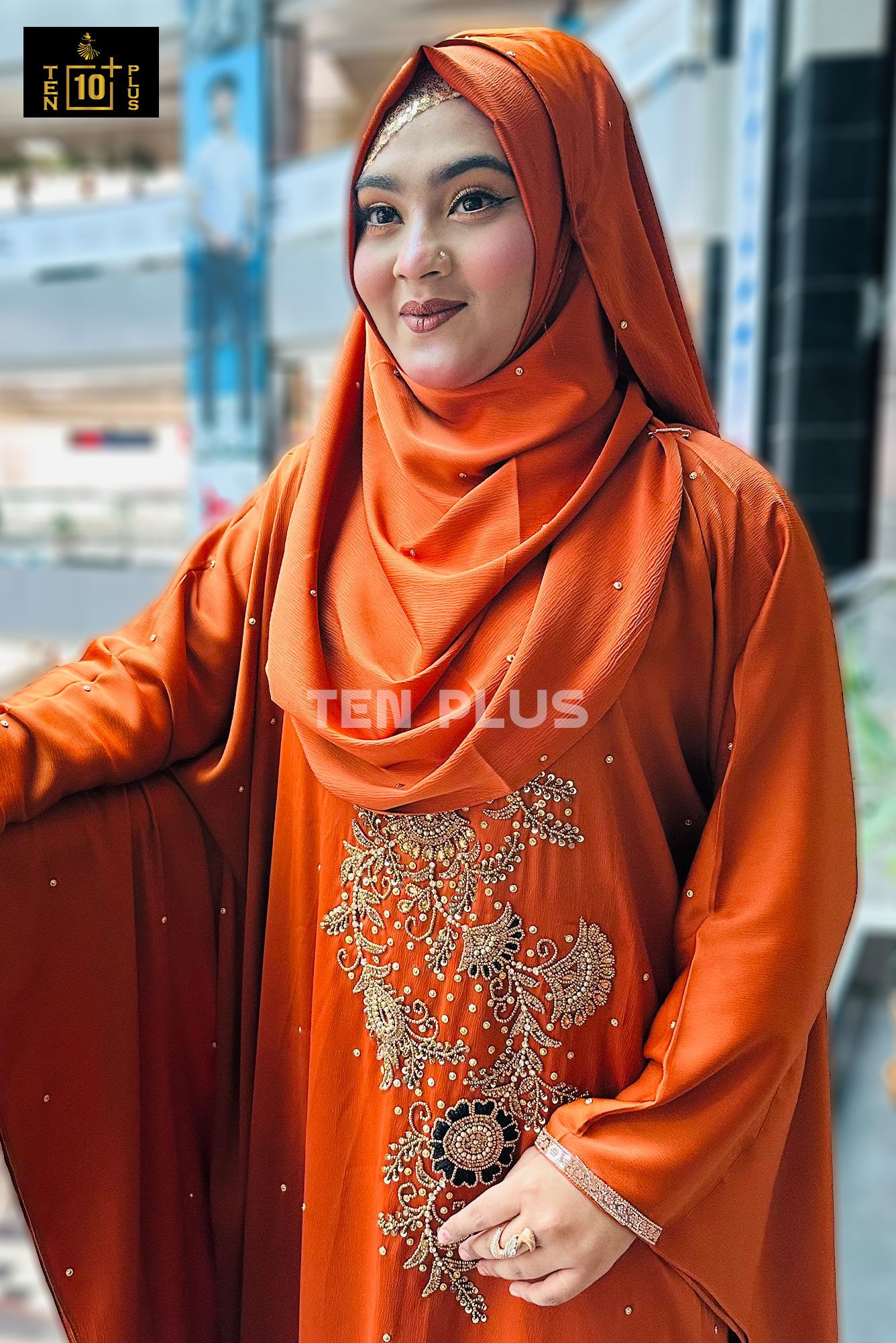 Karchupi Kaptan With Hijab (কারচুপি কাপ্তান সাথে হিজাব) - Image 11