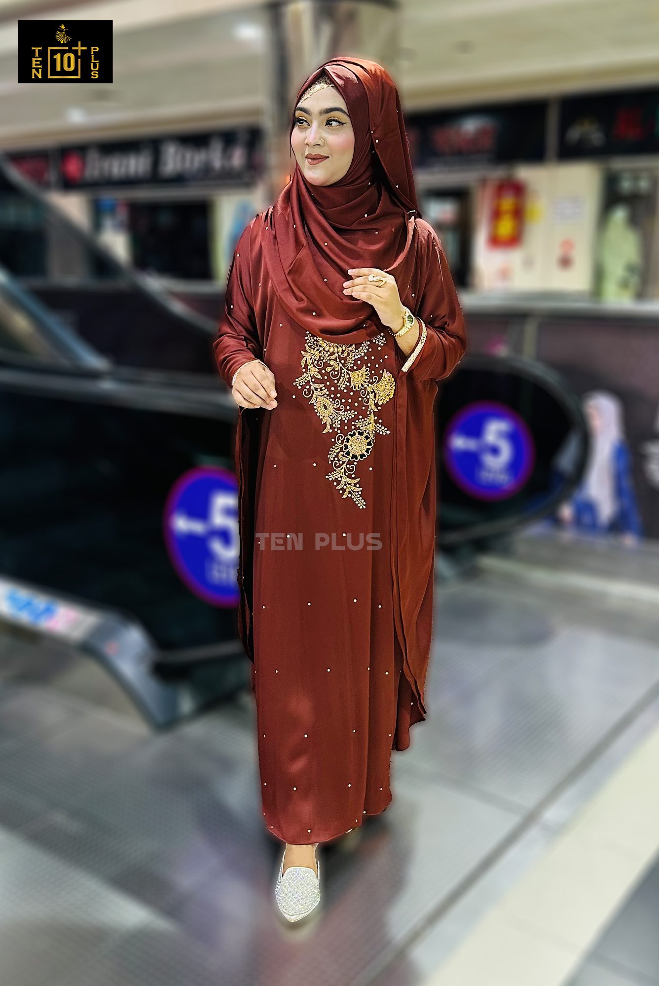 Karchupi Kaptan With Hijab (কারচুপি কাপ্তান সাথে হিজাব) - Image 10