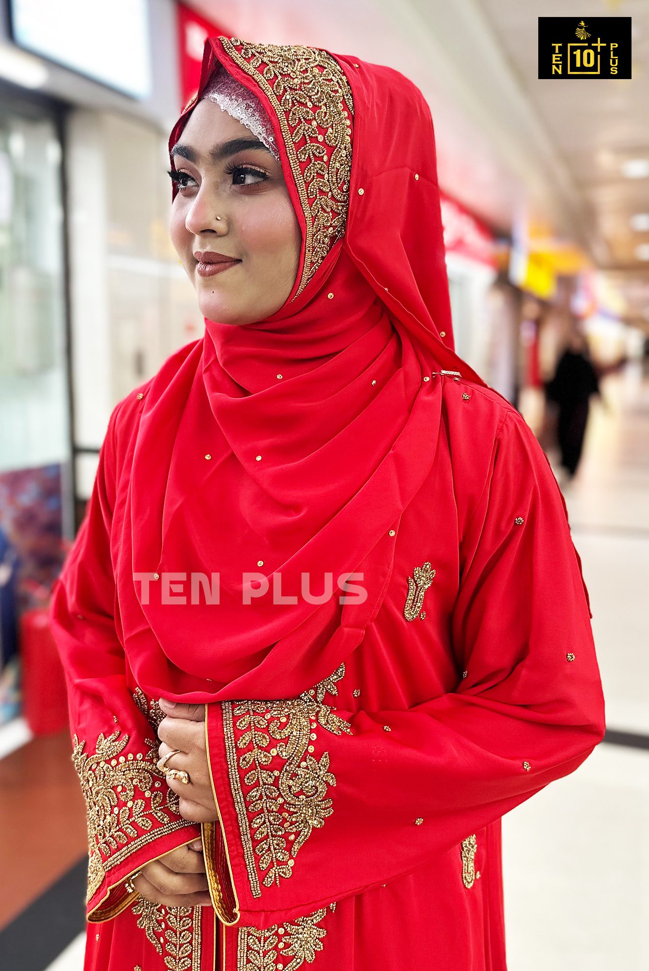 Karchupi Kimonu With Hijab (কারচুপি কিমোনু সাথে হিজাব) - Image 6