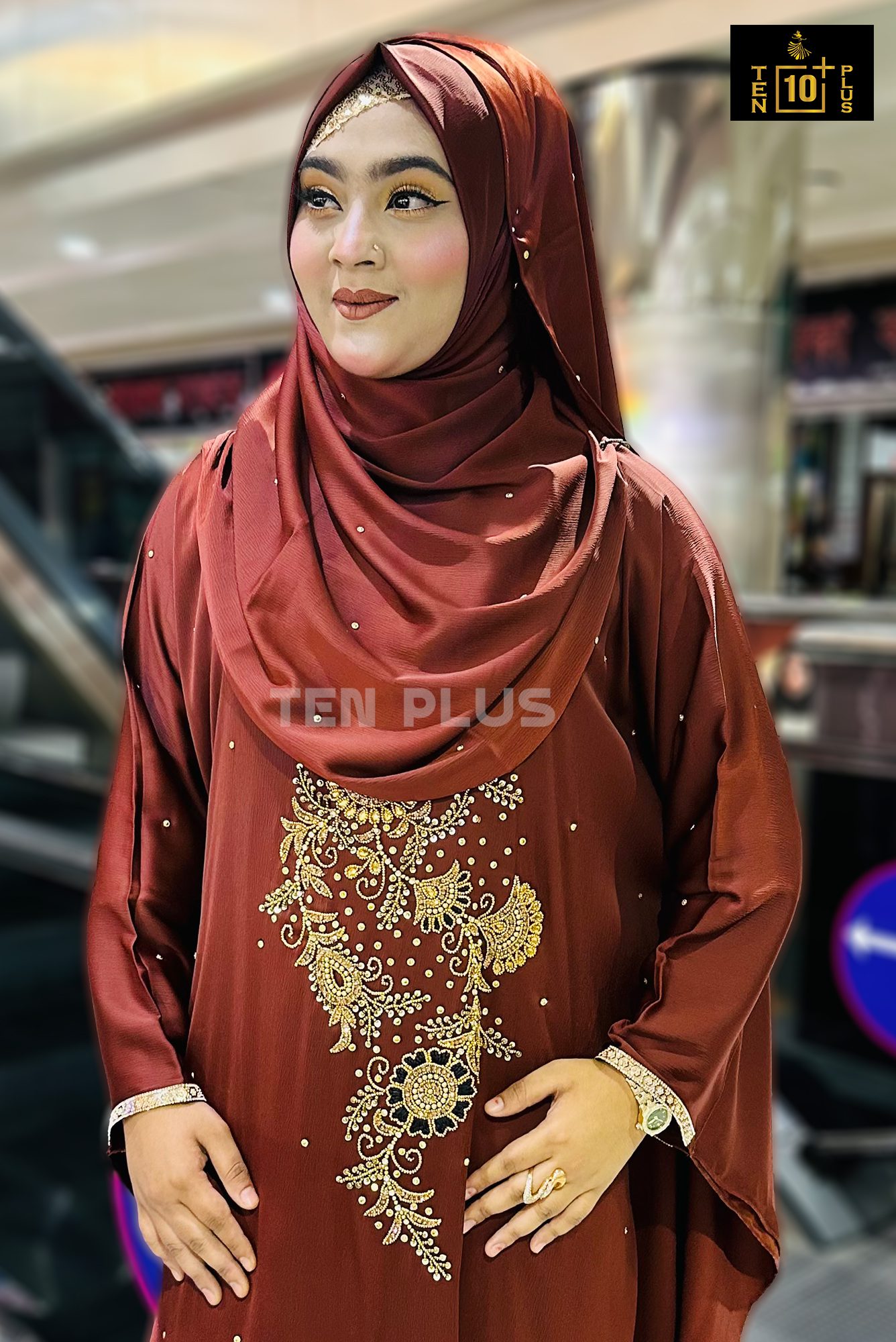Karchupi Kaptan With Hijab (কারচুপি কাপ্তান সাথে হিজাব) - Image 9