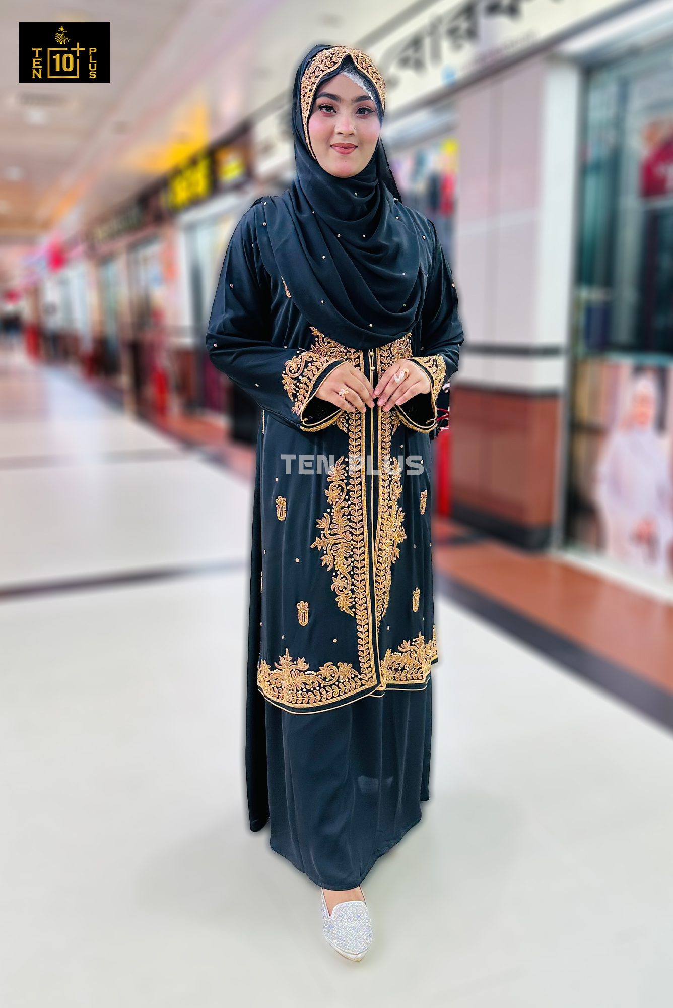 Karchupi Kimonu With Hijab (কারচুপি কিমোনু সাথে হিজাব) - Image 3