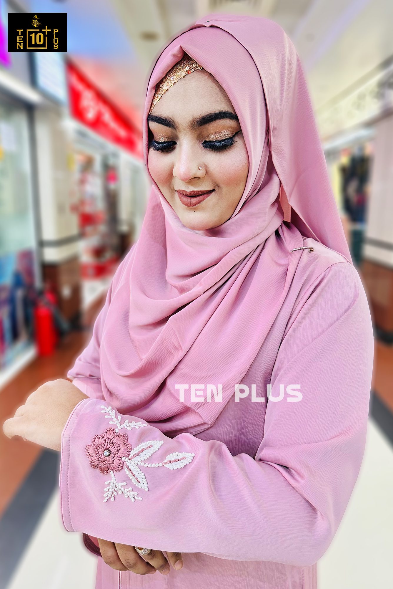 Karchupi Kimonu With Hijab (কারচুপি কিমোনু সাথে হিজাব) - Image 2